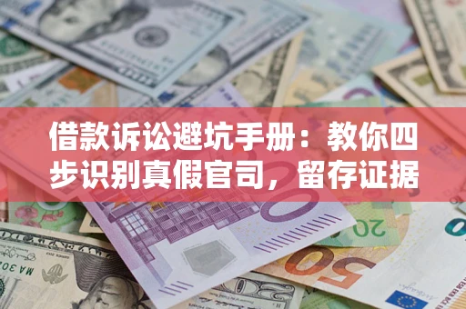 武汉借款诉讼避坑手册：教你四步识别真假官司，留存证据不踩雷