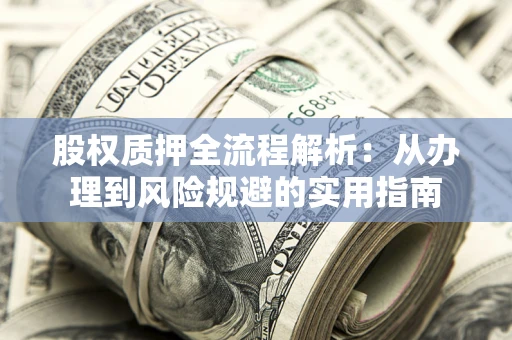 武汉股权质押全流程解析：从办理到风险规避的实用指南