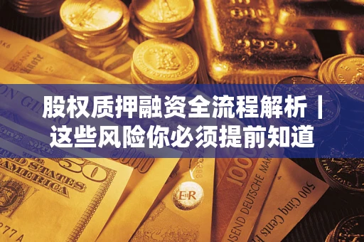 武汉股权质押融资全流程解析｜这些风险你必须提前知道